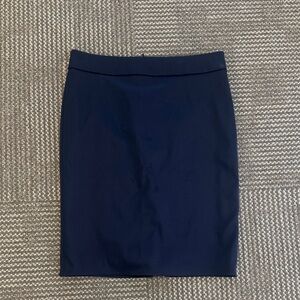 Armani Collenzioni Navy Blue Pencil Mini Skirt, size 8